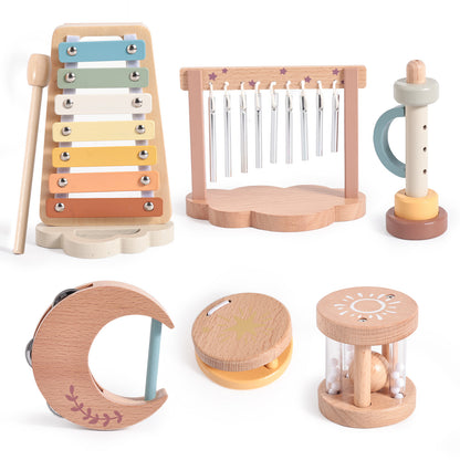 Holzspielzeug Musikset für Kinder